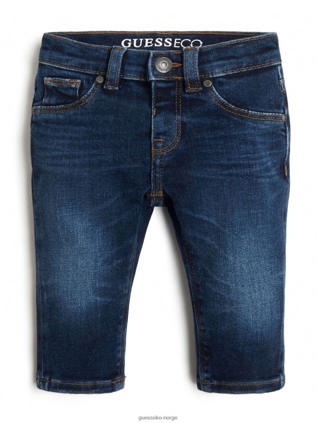 Guess skyll alabama vask øko denim skinny bukser (3m-7) skyll alabama vask gutt F0LJ8011646