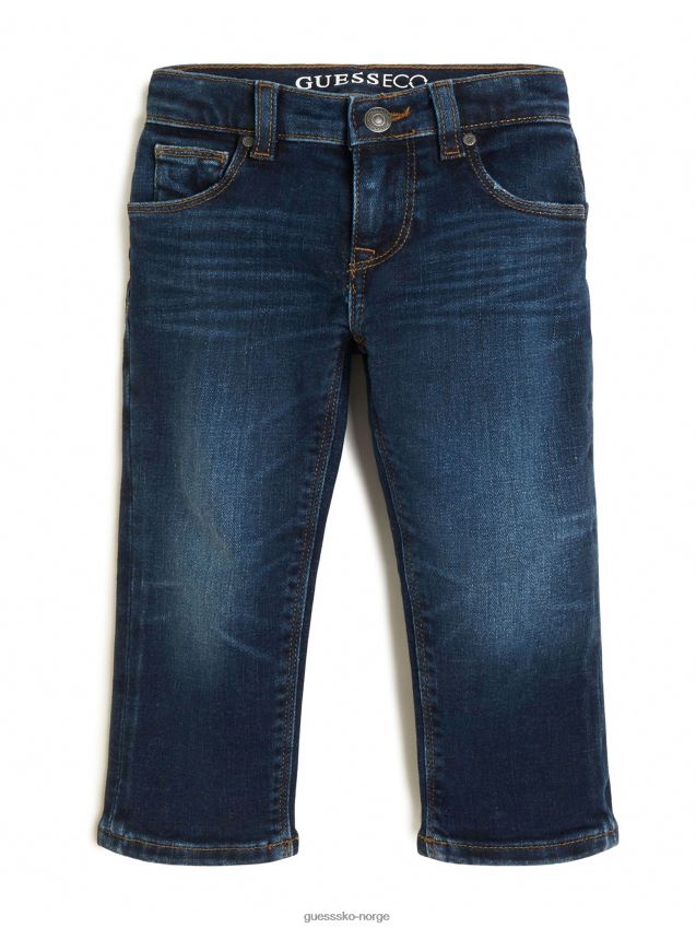 Guess skyll alabama vask øko denim skinny bukser (3m-7) skyll alabama vask gutt F0LJ8011646