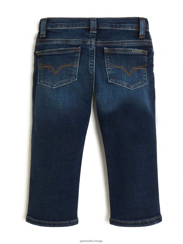 Guess skyll alabama vask øko denim skinny bukser (3m-7) skyll alabama vask gutt F0LJ8011646
