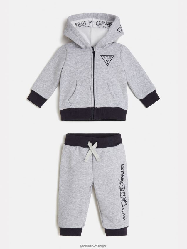 Guess aktiv sweatshirt og buksesett grå multi grå multi gutt F0LJ801799