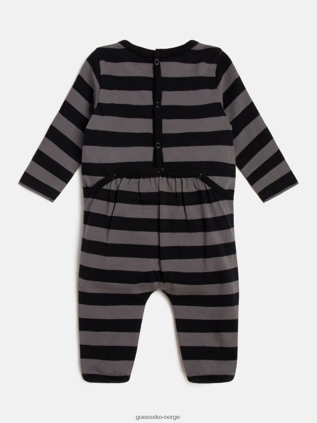 Guess batman print romper svart multi svart multi gutt F0LJ802326