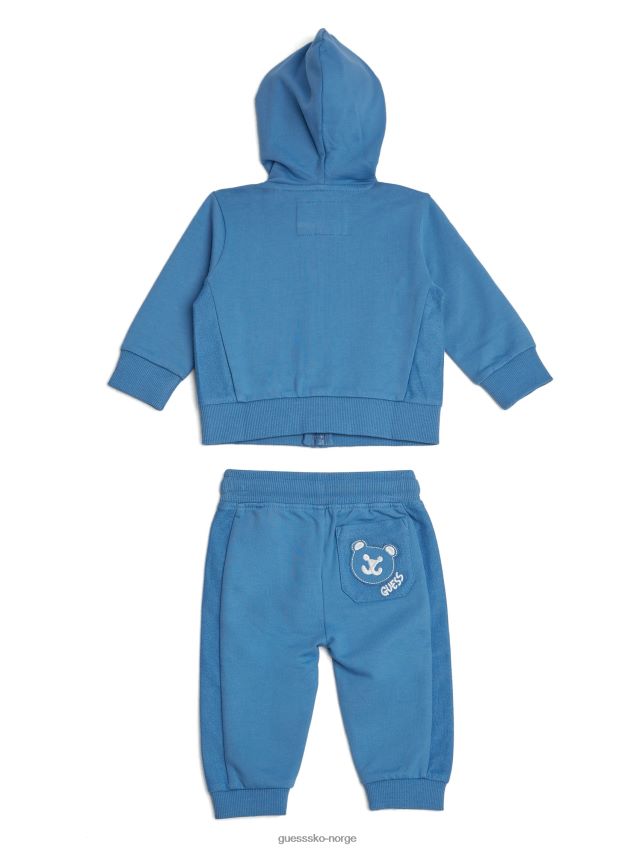 Guess bear patch hettegenser og buksesett (3-24m) bacopa bacopa gutt F0LJ8011303