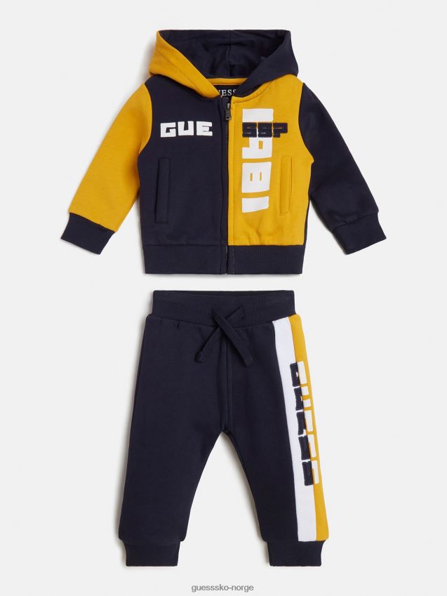 Guess blå genser og buksesett blå gutt F0LJ801757