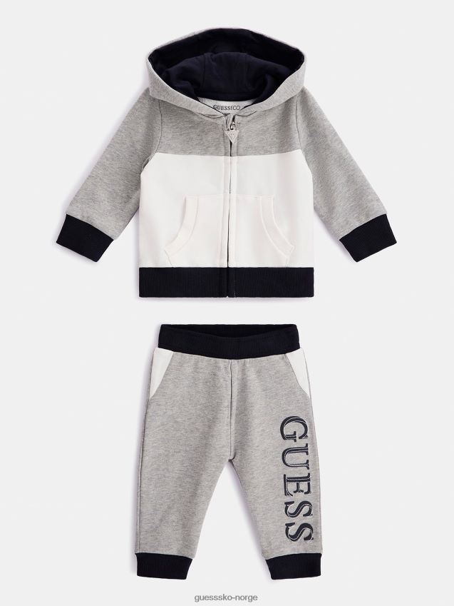 Guess genser og buksesett grå multi grå multi gutt F0LJ802341