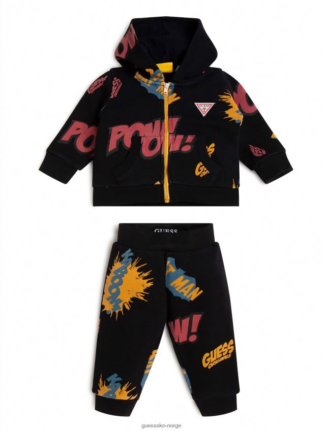 Guess originaler x batman aktivt sett (barn 0-24m) over hele tegneserien gutt F0LJ8011549