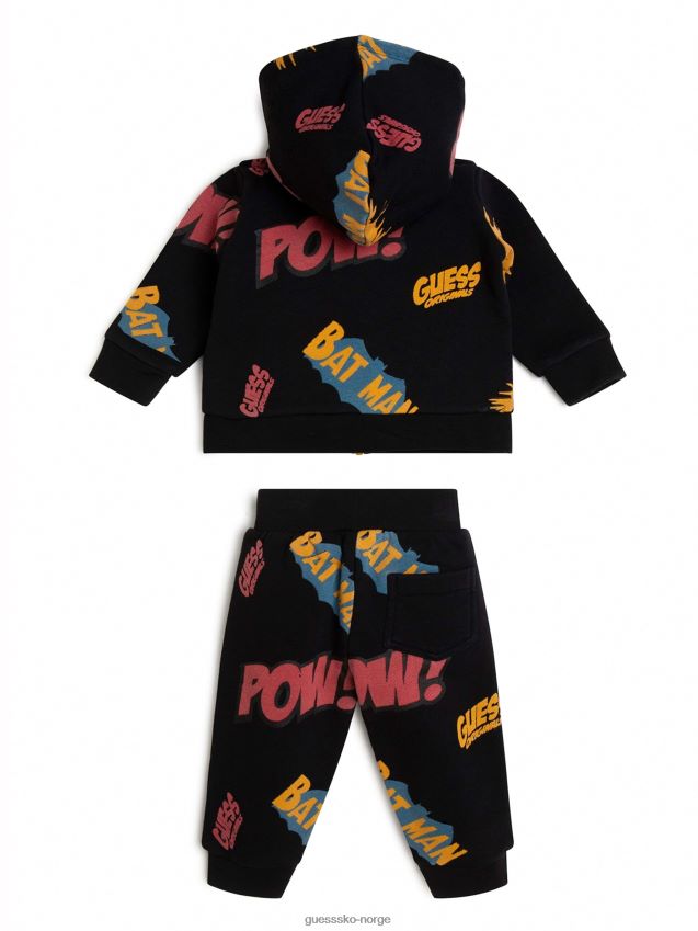 Guess originaler x batman aktivt sett (barn 0-24m) over hele tegneserien gutt F0LJ8011549