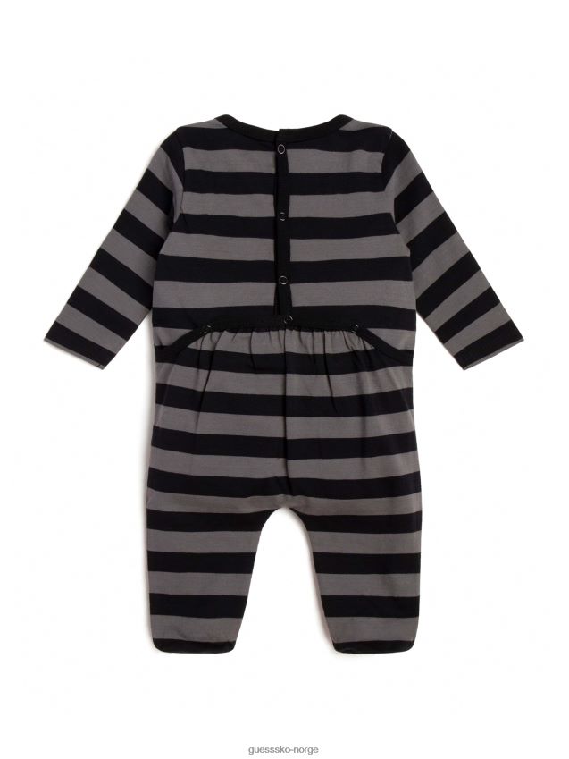 Guess originaler x batman kjeledress (barn 0-12m) jet black multi gutt F0LJ8011165