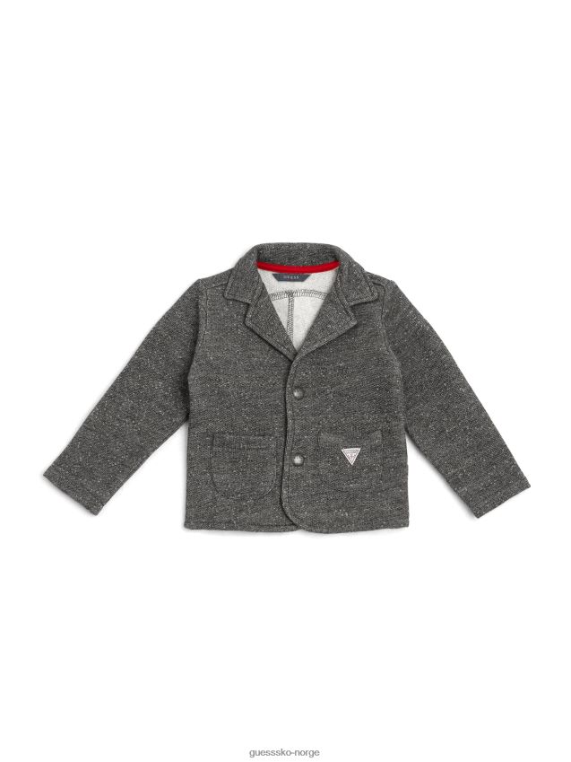 Guess tweed fleece blazer (0-24m) grå grå gutt F0LJ8011411