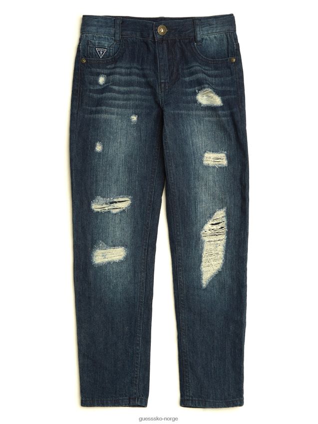 Guess med stone jax ødelagte jeans (2-6) med stein gutt F0LJ809011