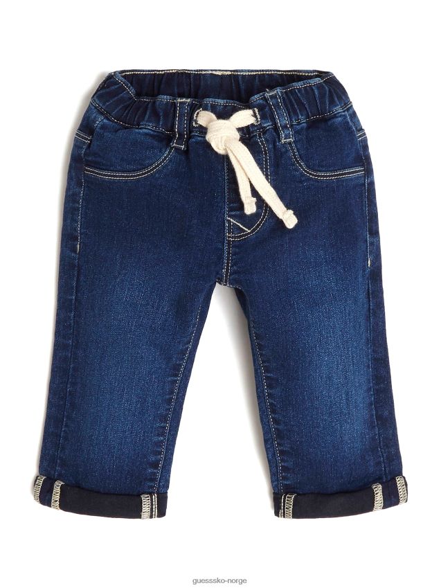 Guess pull-on jeans (2-7) blå babyvask blå babyvask gutt F0LJ8011154