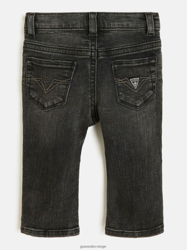 Guess slim fit denim bukse svart ny trend svart gutt F0LJ801891