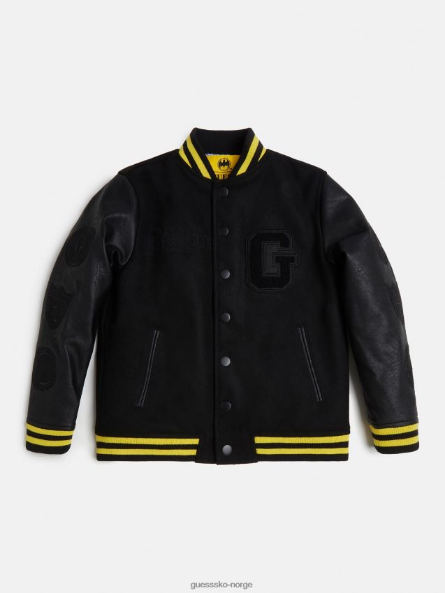 Guess batman print bomber svart svart gutt F0LJ802332