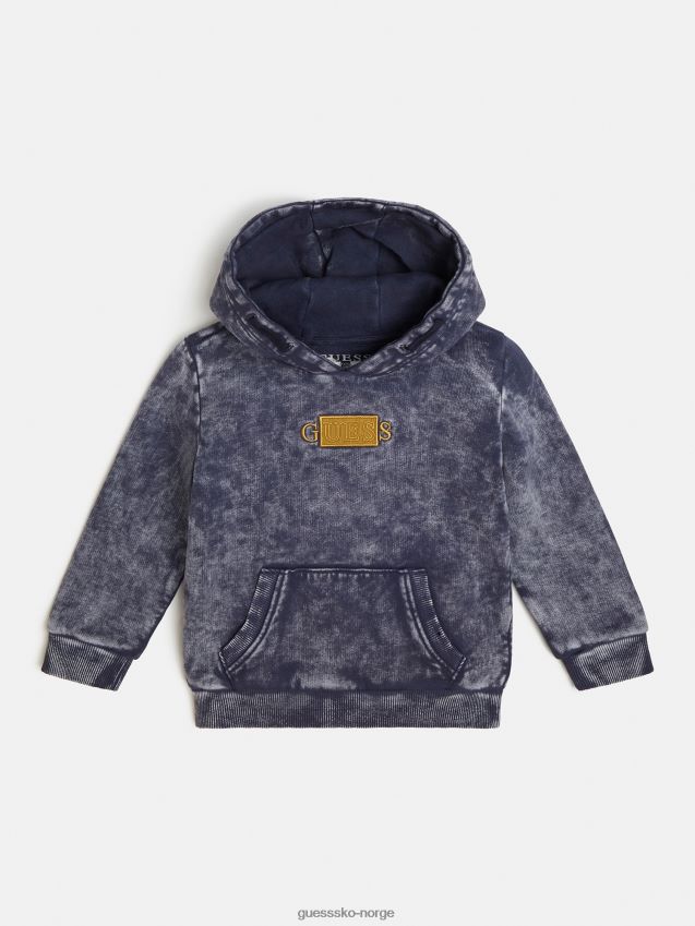 Guess blå hettegenser blå gutt F0LJ801990