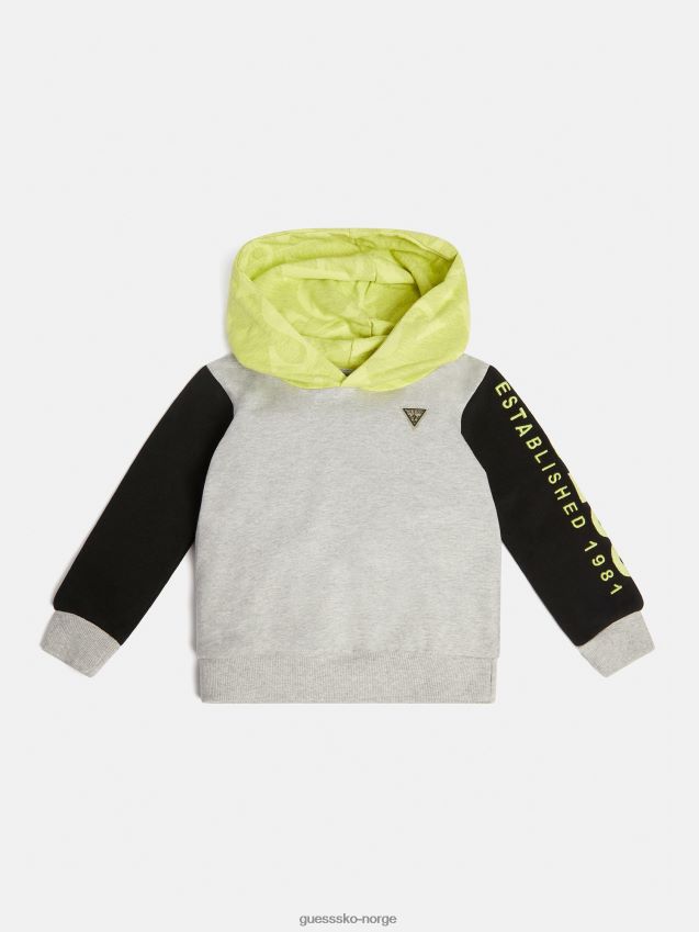 Guess grå multi-hettegenser grå multi gutt F0LJ802128