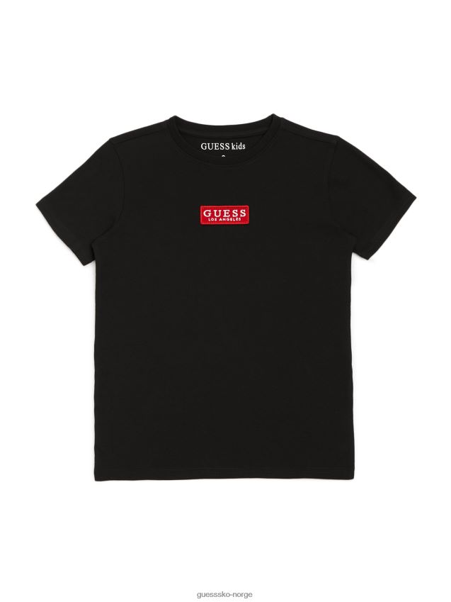 Guess hugo logo t-skjorte (2-6) kulsort kulsvart gutt F0LJ809067
