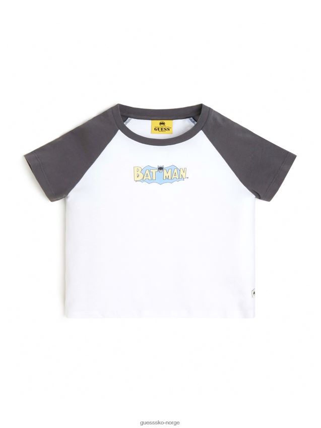 Guess originals x batman raglan tee (barn 4–14) Ren hvit gutt F0LJ8011385
