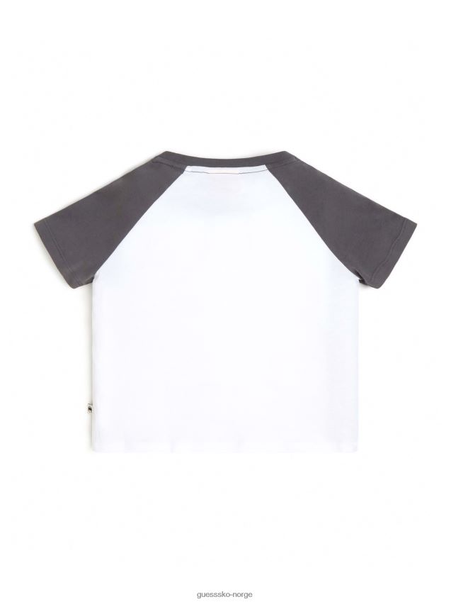 Guess originals x batman raglan tee (barn 4–14) Ren hvit gutt F0LJ8011385