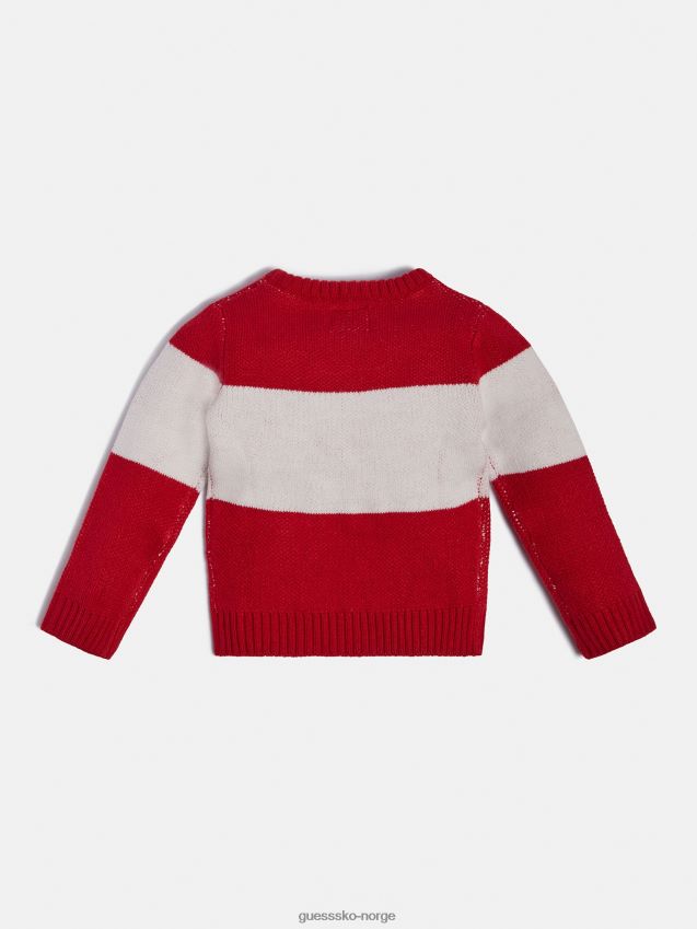 Guess rød logogenser foran rød gutt F0LJ801956