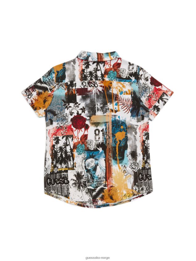 Guess samson skjorte med trykk (2-6) palm street la combo palm street la combo gutt F0LJ809069