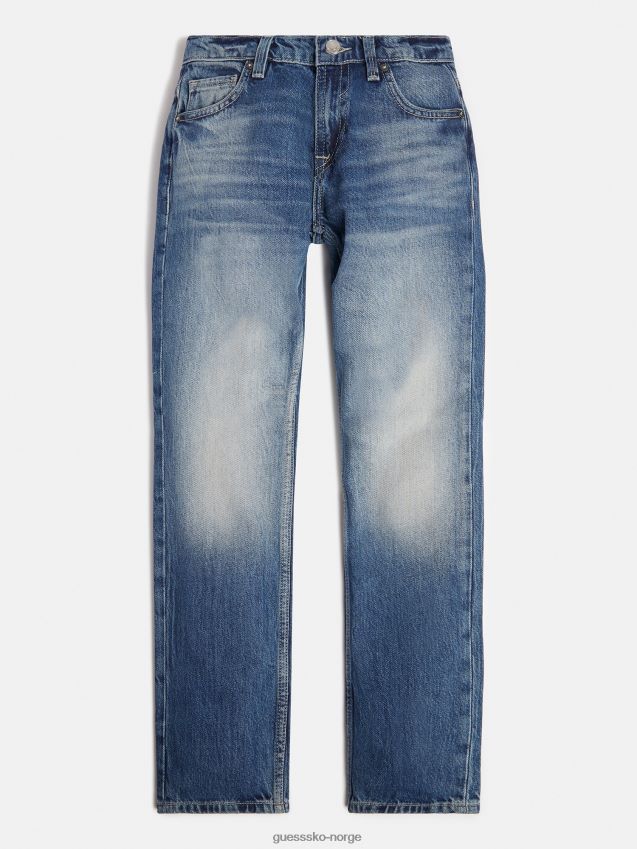 Guess blå slim fit denimbukse-trend blå gutt F0LJ801993