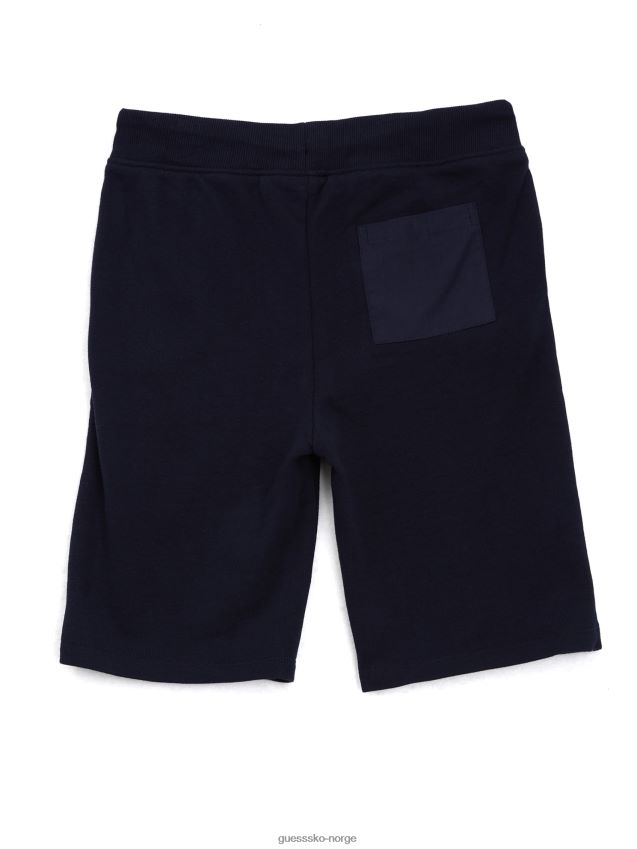 Guess bleu lgant logo-shorts (7-16) bleu lgant gutt F0LJ8011504