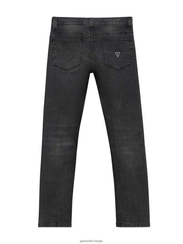 Guess eco slim jeans (7-16) svart junior guttevask svart junior guttevask gutt F0LJ8011566