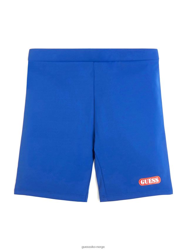 Guess originale bikershorts (barn 8-14) surfer blått gutt F0LJ8011672