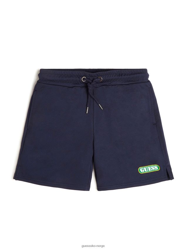 Guess originale mesh-shorts (barn 8–14) svertet blå gutt F0LJ8011671