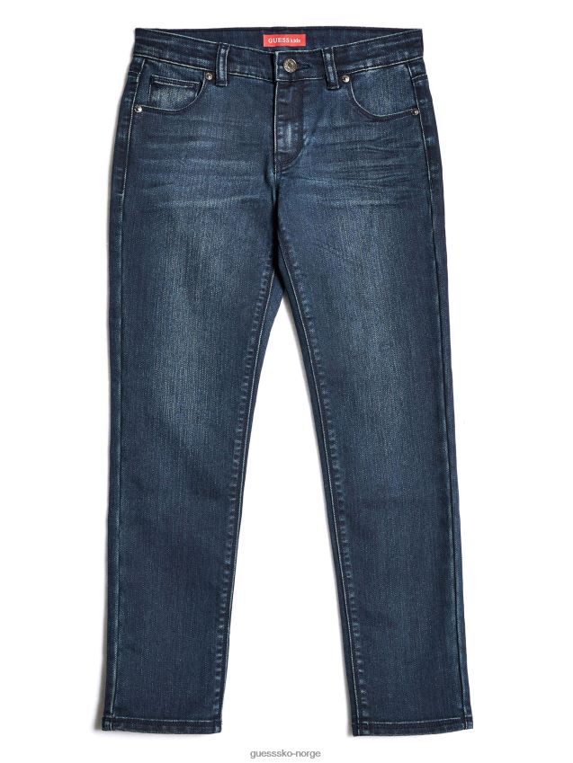 Guess skinny jeans med mørk vask med hals (7-18) mørk vask gutt F0LJ808903