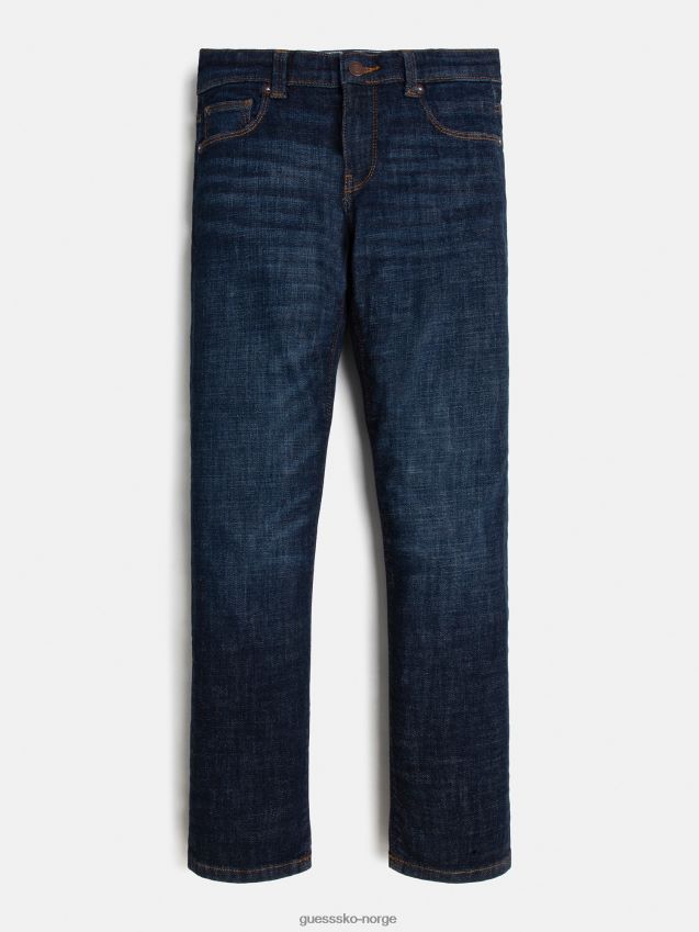 Guess slim fit denim bukse blå blå gutt F0LJ801910