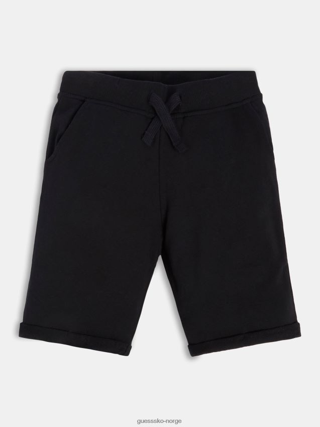 Guess svart rygg logo aktiv kort svart gutt F0LJ802514