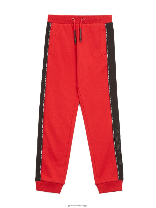 Guess varsity red marcell color-block joggere (7-16) varsity rød gutt F0LJ809094