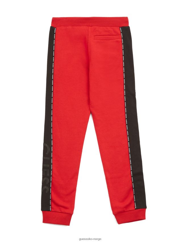 Guess varsity red marcell color-block joggere (7-16) varsity rød gutt F0LJ809094