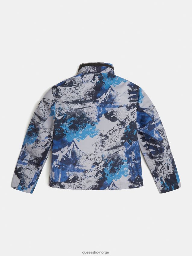 Guess all over print blå multi blå multi gutt F0LJ802152