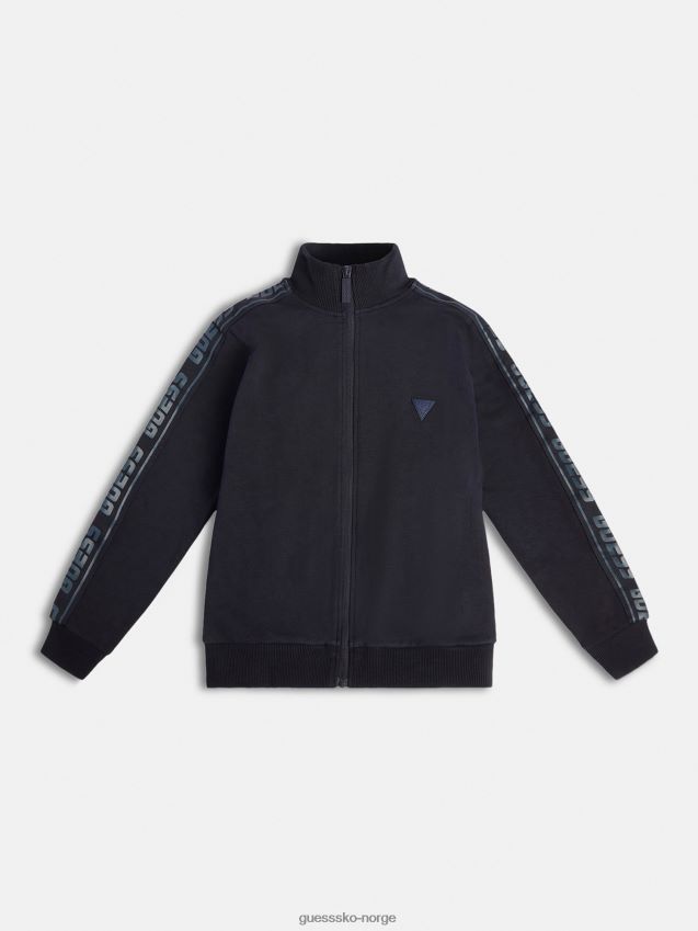 Guess blå genser med glidelås blå gutt F0LJ802391