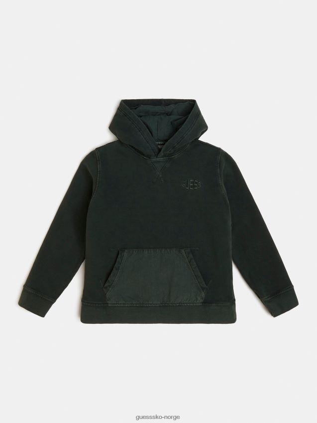 Guess grønn hettegenser grønn gutt F0LJ802118