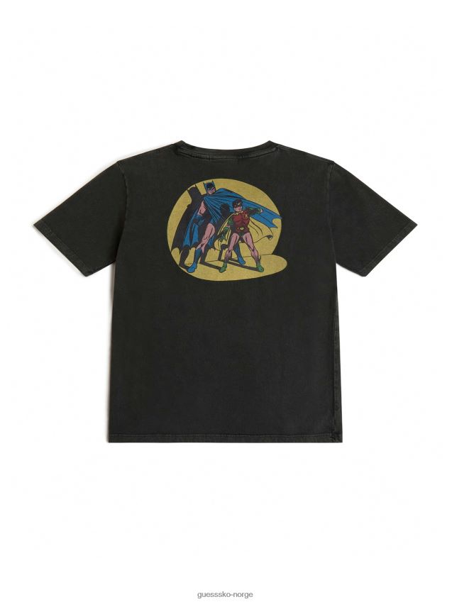 Guess originaler x batman t-skjorte (barn 4-14) kulsort kulsvart gutt F0LJ8011383