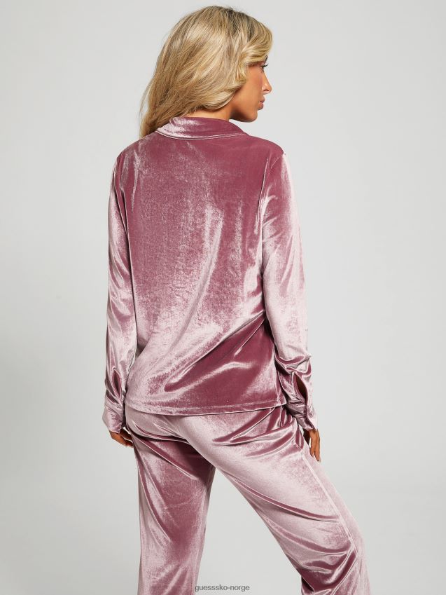 Guess cate pyjamassett vingård lilla a464 vingård lilla a464 kvinner F0LJ809312