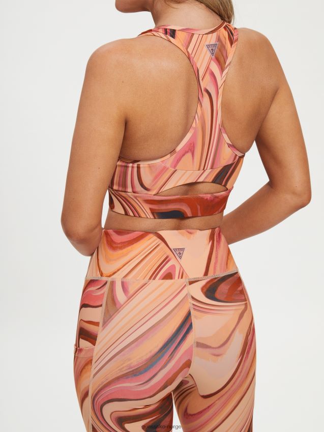 Guess dansende sanddyner rød øko eppi aktiv bh dansende sanddyner røde kvinner F0LJ809749