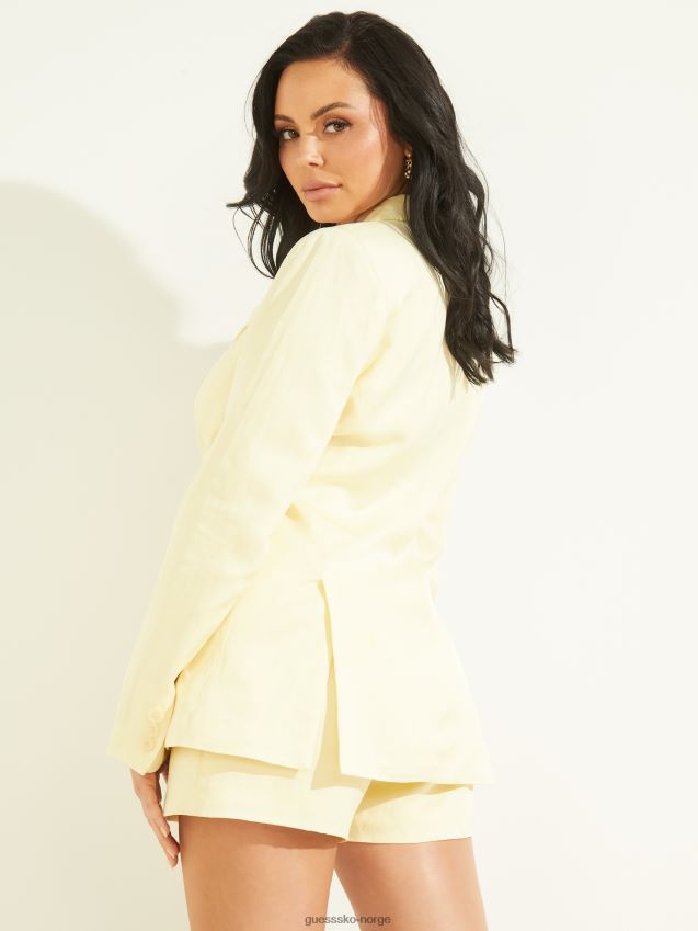 Guess cornsilk camilla blazer Mais silke kvinner F0LJ809875
