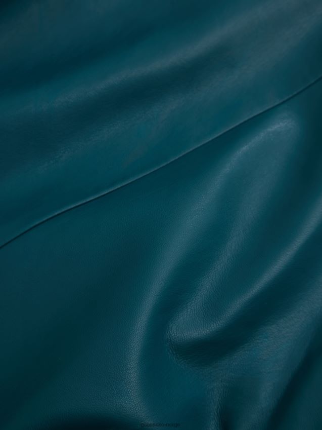 Guess emelie blazer i imitert skinn kongelig blågrønn multi kongelig blågrønn multi kvinner F0LJ809366