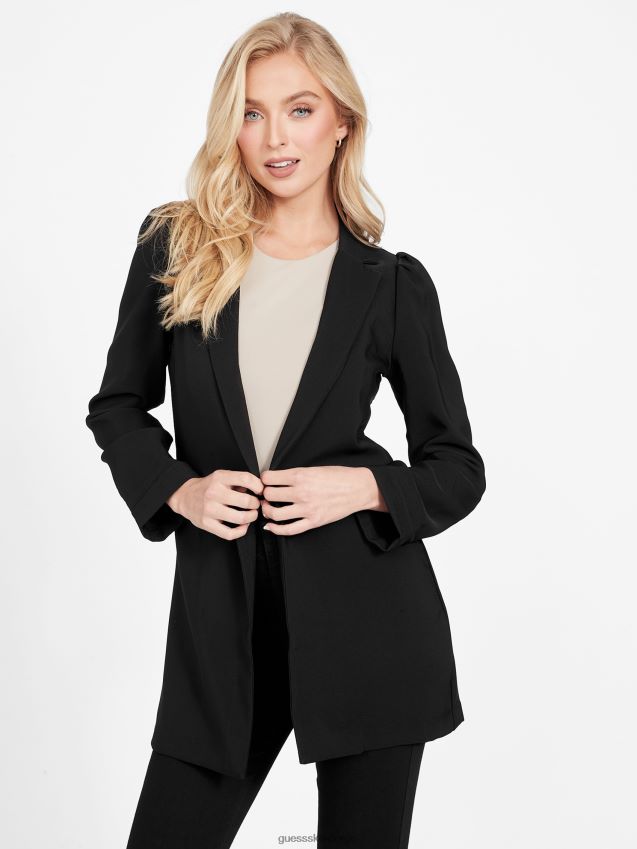 Guess zalina blazer kulsort kulsvart kvinner F0LJ806947