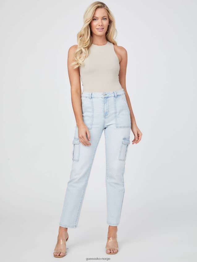 Guess barb sømløs bodysuit fløyel taupe fløyel taupe kvinner F0LJ807313