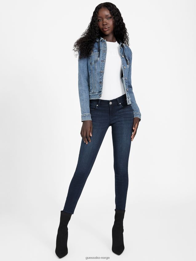 Guess ren hvit øko jalila bodysuit Ren hvit kvinner F0LJ807093