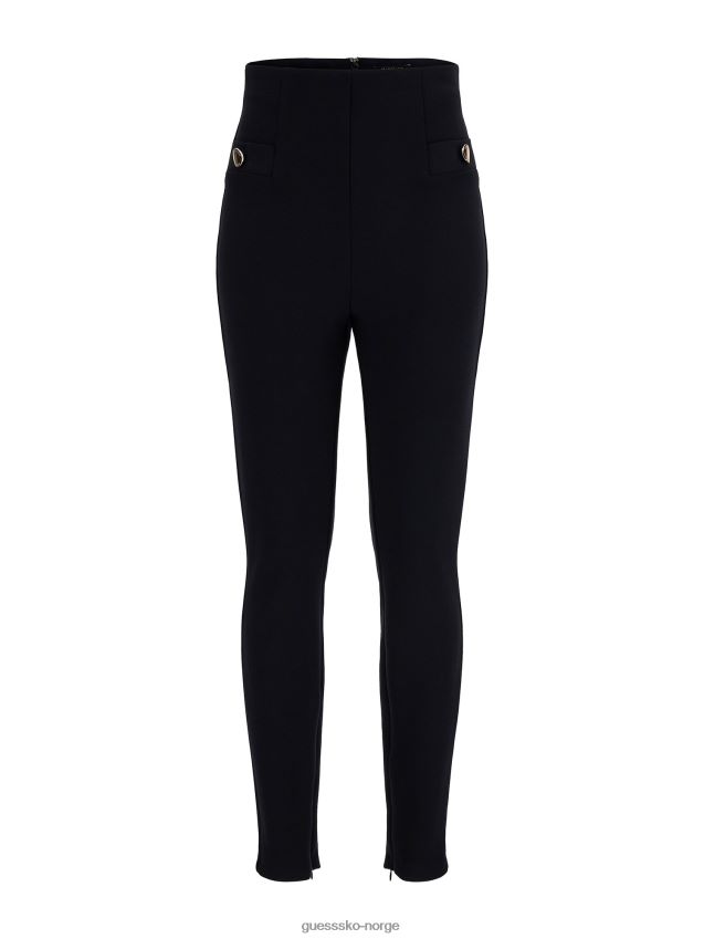 Guess blå marciano bukse med skinny fit blå kvinner F0LJ803372