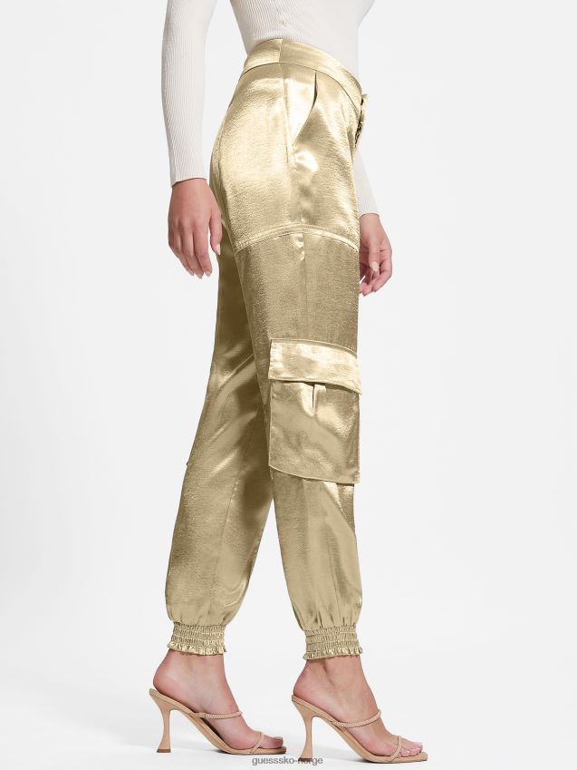 Guess cemento eco soundwave sateng cargo bukser cemento kvinner F0LJ809190