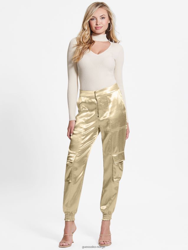 Guess cemento eco soundwave sateng cargo bukser cemento kvinner F0LJ809190