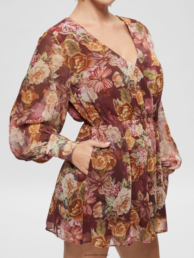 Guess digital billedvev print ma øko candis trykt bukse digital billedvev print ma kvinner F0LJ809334