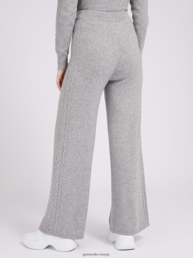 Guess grå multikabler genser med brede ben grå multi kvinner F0LJ802938