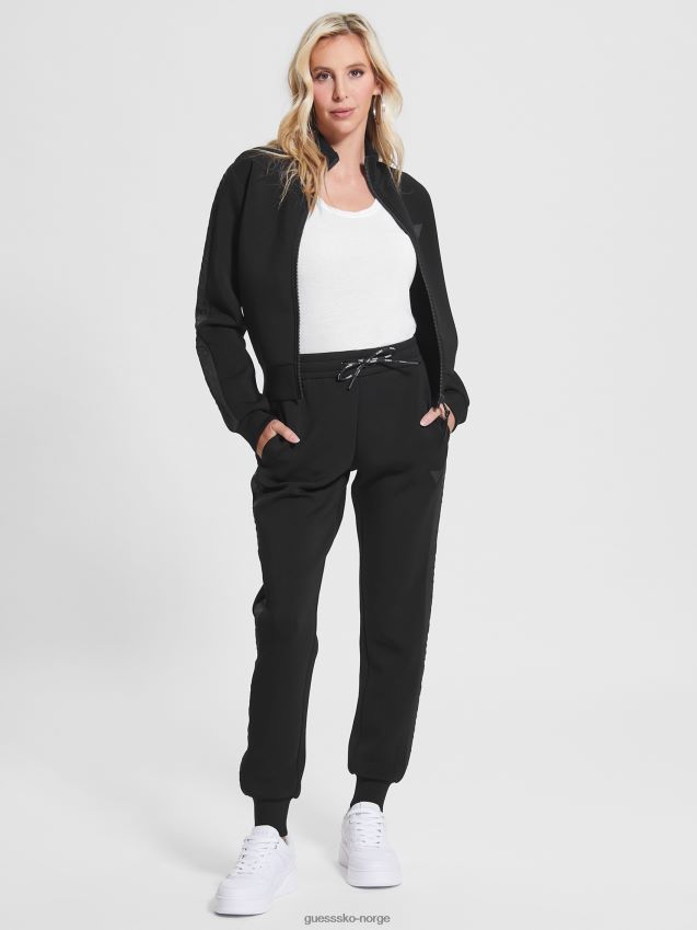 Guess jet black øko allie scuba active bukser kulsvart kvinner F0LJ809332